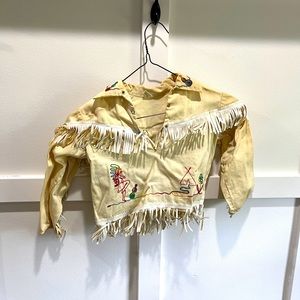 Vintage Childrens Native American shirt